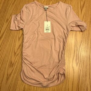 LOT 7 Short and long sleeve tops.  Junior Girl’s XS, two NWT